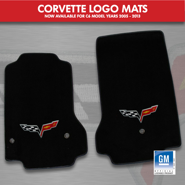 Officially Licensed Corvette C6 Mats are Now Available!